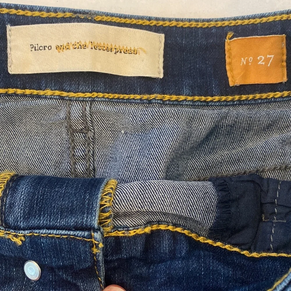 Anthropologie‎ Pilcro And The Letterpress Denim Skirt
